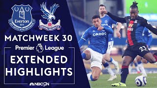 Everton v Crystal Palace  PREMIER LEAGUE HIGHLIGHTS  452021  NBC Sports [upl. by Silohcin]