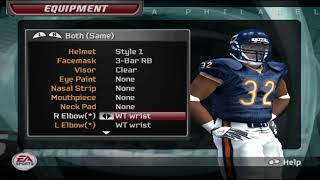 Madden 06 GC Player Ratings Cedric Benson [upl. by Ahsitul285]