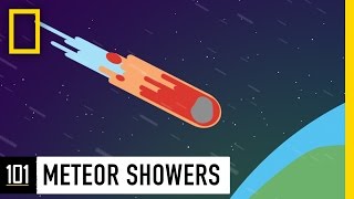 Meteor Showers 101  National Geographic [upl. by Trofmoc]