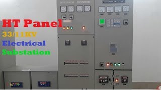 HT Panel installed 3311KV Inside an Electrical Substation  High Tension Control Panel [upl. by Oker]