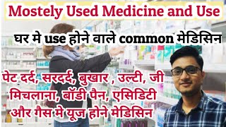 Commonly Used Medicine  OTC Medicine List  common medicine names and their uses [upl. by Aninay]