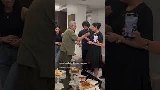 arjunkapoor celebrates dad boneykapoors birthday anshulakapoor shorts [upl. by Iralav]