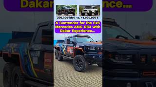 The 6x6 that challenges the Mercedes dominance in the 6x6 market mercedes mercedes6x6 offroad [upl. by Nnyletak]