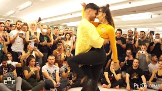 Luis y Andrea Palomita Voladora  Europe Bachata Festival 2021 [upl. by Phares975]