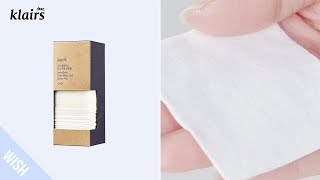 How to Use 2 Types of Cotton Pads Dry Skin  Toner Mate 2 in 1 Cotton Pad [upl. by Yltnerb]