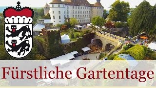 Fürstliche Gartentage auf Schloss Langenburg Baden Würtemberg  Das Event für die ganze Familie [upl. by Nikita]