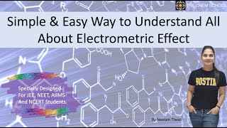 Electrometric Effect Explained  Easy Tricks  JEE NEET AIIMS CET amp NCERT [upl. by Selwin]