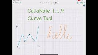 CollaNote 119 Curve Tool [upl. by Irehj]