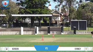 NSW Prem Cricket  Womens Second Grade  Round 1  Gordon v Sydney [upl. by Auqinihs2]