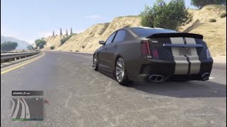 GTA 5 Delivering The 2016 Cadillac CTSV [upl. by Enetsuj]