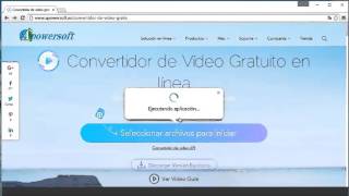 Cómo utilizar el convertidor de vídeo gratuito de Apowersoft en línea [upl. by Ellene797]