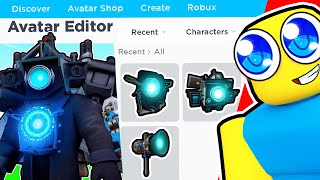 I Made The Most REALISTIC Titan Cameraman Avatar Skibidi Toilet Roblox Avatar [upl. by Annora]