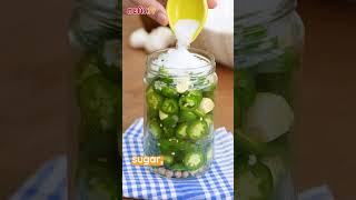 Jalapeño Pickles Recipe  Make Your Own Pickled Jalapeno Rings [upl. by Demb724]