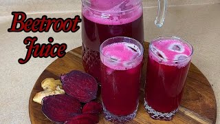 BEETROOT JUICE  This Super healthy drink cleanses detoxes lower blood pressure rich in iron [upl. by Rutger]