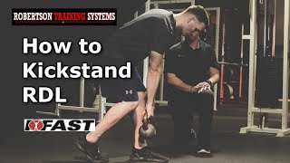 How to Kickstand RDL [upl. by Bennet597]