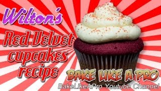 Wiltons Red Velvet Cupcakes Recipe [upl. by Nednerb]