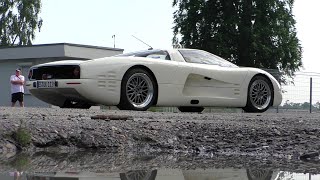 Isdera Commendatore 112i 2 of 2  Start Up  Driving  Carporn  Hockenheimring [upl. by Rea]