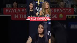 The reactions from Ketlen Vieira amp Kayla Harrison 😭 UFC307 [upl. by Sugna]