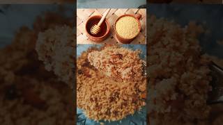 தேனும் தினைமாவும்💪  Foxtail millet recipe shorts [upl. by Richarda]