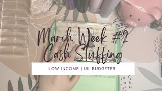 March 24 Week 2 Cash Stuffing  £60  Low Income  UK Budgeter [upl. by Seidler]