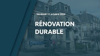 Rénovation durable [upl. by Anawed]