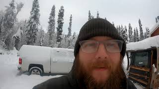 Alaskan Viking Homestead Episode 6 Fun Plowing the Snow [upl. by Akemet816]