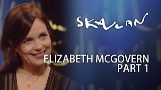 Elizabeth McGovern Interview  Part 1  SVTNRKSkavlan [upl. by Chubb844]