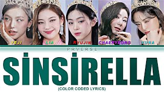 ITZY  Sinsirella AI Cover [upl. by Leahcimluap]