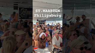 St Maarten Philipsburg Fun Water Taxi Веселое водное такси mscmagnifica natalytravelblog [upl. by Justin475]