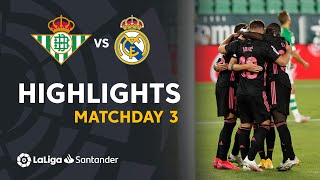 Highlights Real Betis vs Real Madrid 23 [upl. by Mathi]