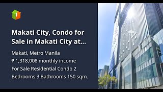 Makati City Condo for Sale in Makati City at Park Central Towers 2Bedroom 2BR [upl. by Masuh85]