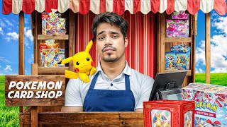 FINALLY I OPENED MY POKEMON CARD SHOP 😍🤑 [upl. by Narual848]