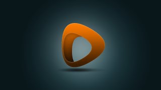 Photoshop Tutorial  3D Logo Design Orange [upl. by Jany167]