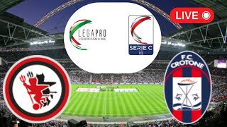 🔴 LIVE Foggia vs Crotone Lega Pro 2023  LIVE Match Today [upl. by Natsyrt84]