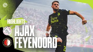 HATTRICK GIMENEZ in a HISTORIC Klassieker 🤩  Highlights Ajax  Feyenoord  Eredivisie 20232024 [upl. by Colston]