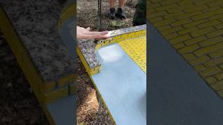 Fingerboard Long Granite Curved Ledge Sesh Brick Skatepark fingerboard techdeck fingerboarding [upl. by Teddy]