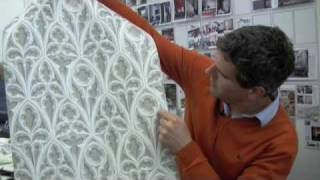 Hot new wallpaper and fabric trends [upl. by Ahseekat]