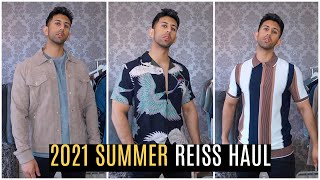 Summer 2021 Reiss Haul  Try On Haul  Mens Fashion [upl. by Ashmead963]