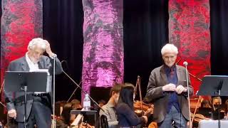 Plácido Domingo sound check with José Carreras  Tokyo 2023 [upl. by Friedrich]