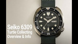 Turtle Collecting  Seiko 6309 Overview amp Info [upl. by Zollie]