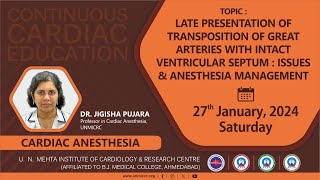 LATE PRESENTATION OF TRANSPOSITION OF GREAT ARTERIES WITH INTACT VENTRICULAR SEPTUM ISSUES AND ANEST [upl. by Helfand]