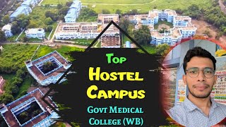 My Hostel Campus Tour 😍  Top Govt Medical College Hostel in West Bengal🔥  COMJNMH Kalyani hostel [upl. by Ellerehs413]