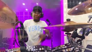 Nathaniel Bassey See what the Lord has done Drum cover💃🔥 [upl. by Dnalevets]