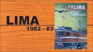 LIMA TÅG 1982  83 KATALOG  CATALOG [upl. by Namas948]