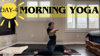 20 Minutes Morning Yoga Flow  Day4 Full Body Flexibility amp Mobility [upl. by Youlton763]