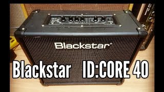 Blackstar ID  CORE 40 V2 Demo with Les Paul [upl. by Raddi]