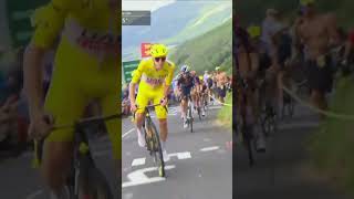 Pogacar takes flight 🚀 The Yellow Jersey attacks on the Puy Mary and drops his GC rivals 🤯 [upl. by Aldric]