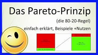 Das Pareto Prinzip die 8020Regel  kurz und einfach erklärt mit Beispielen Nutzen und Fazit [upl. by Rourke]