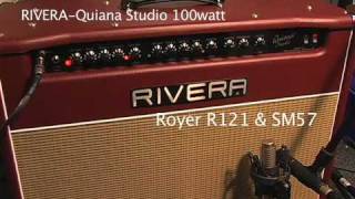 Guitar Mic test Royer R121 vs Shure SM57 [upl. by Vitoria]