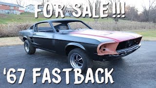 1967 Mustang Fastback For SALE [upl. by Brey]